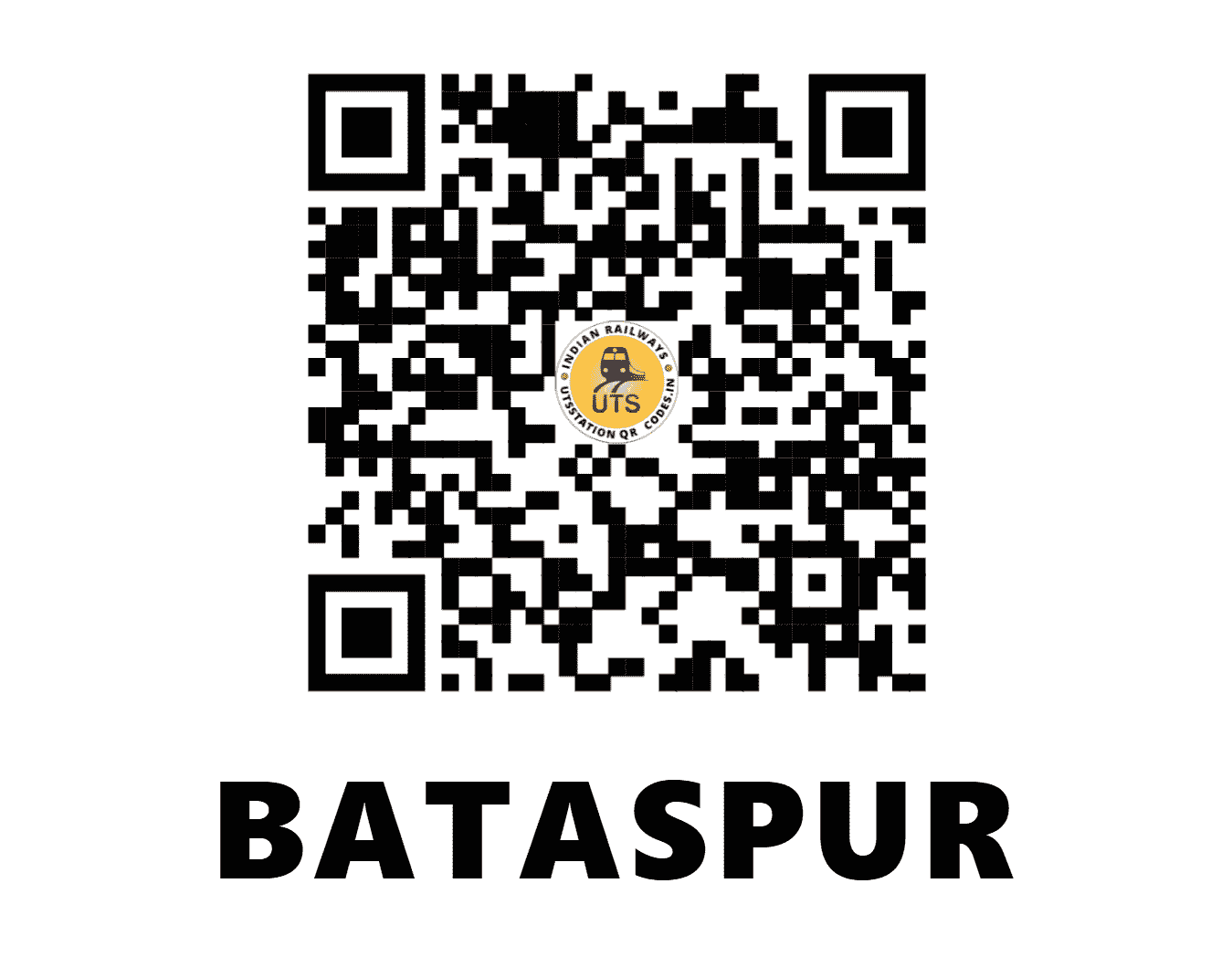 UTS QR Code for BATASPUR - BSLE (ER - WEST BENGAL)